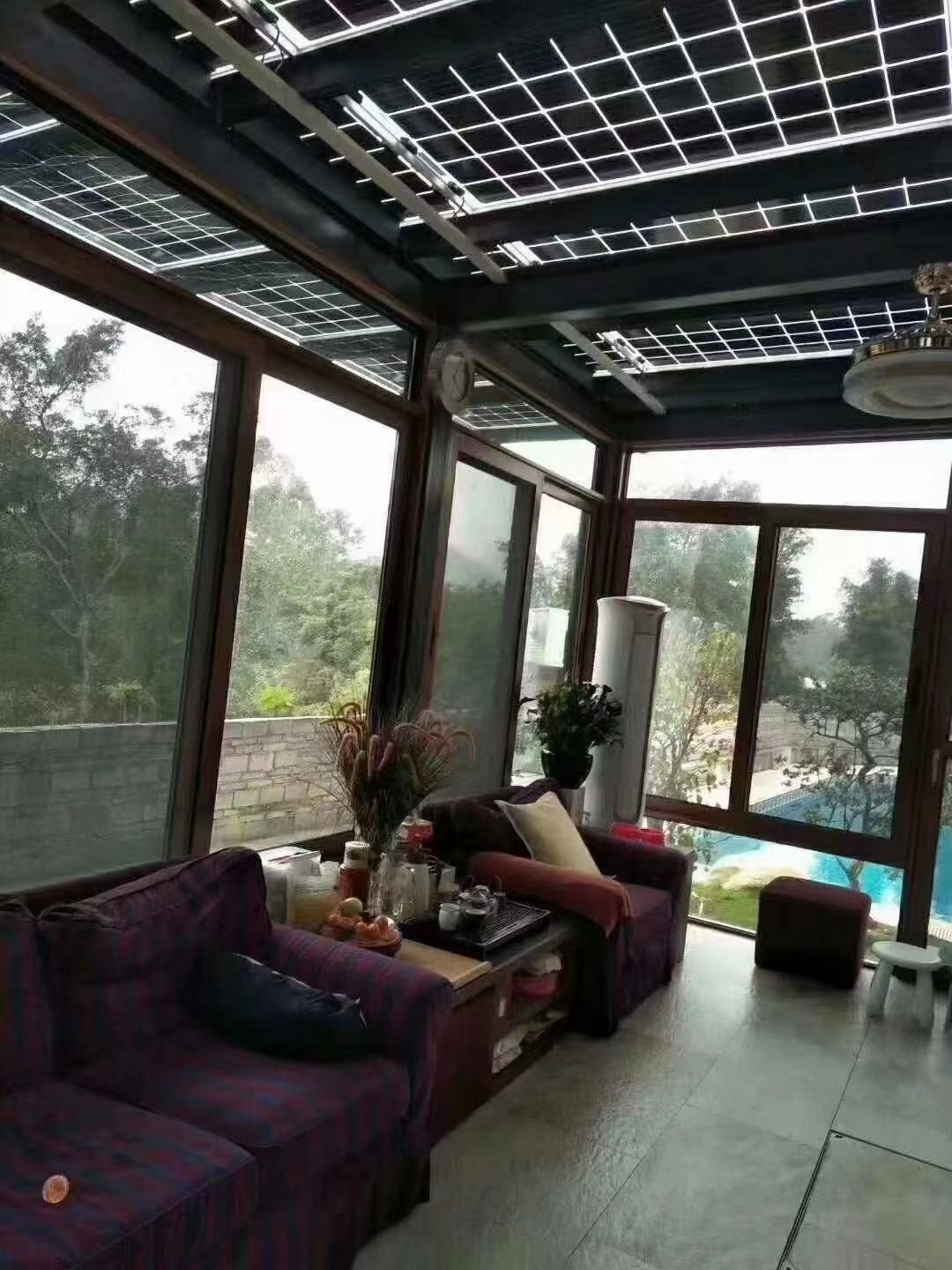 沙洋20kw+15kwh智能AI别墅太阳能发电系统